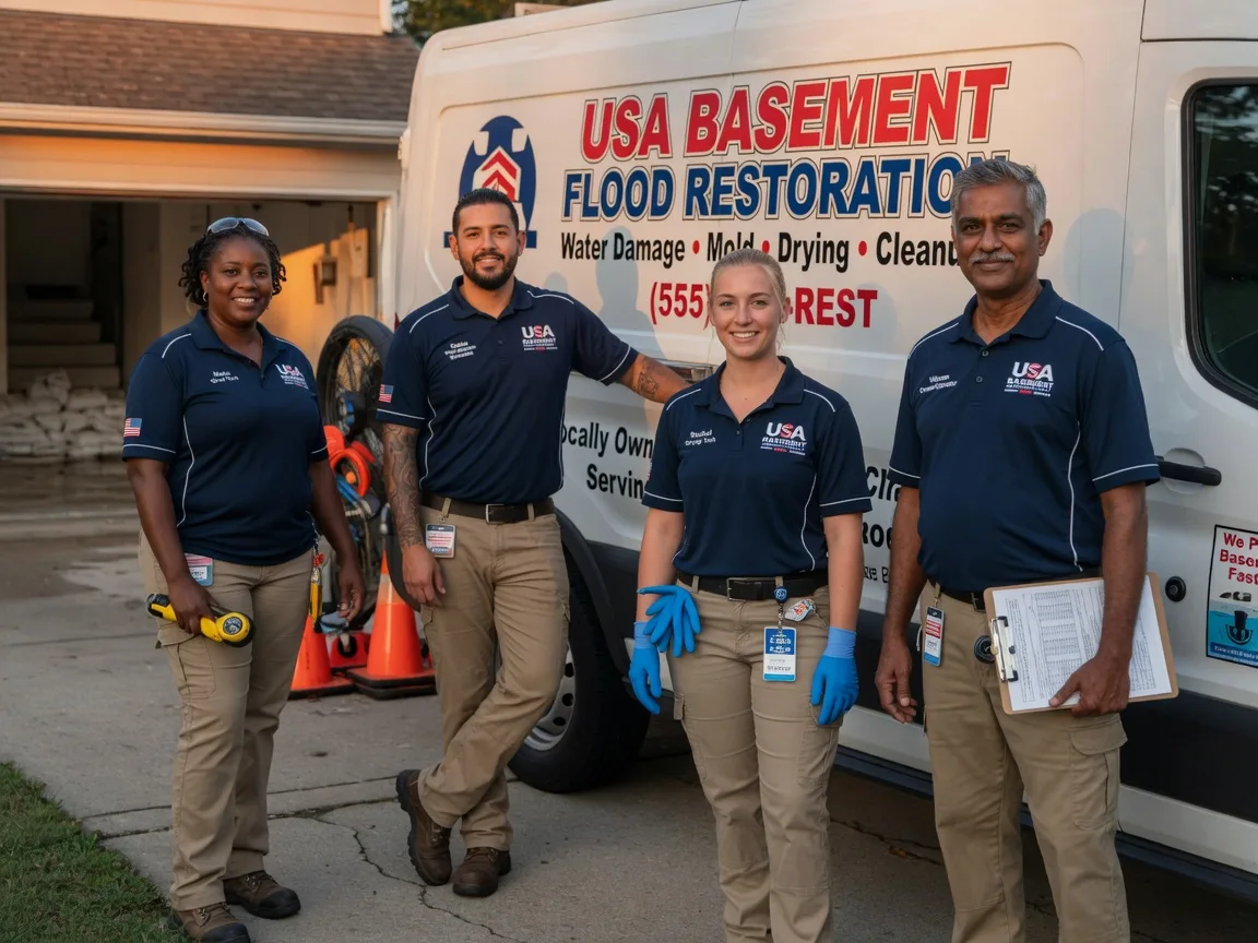 Basement Flood Cleanup company in Vardaman, MS